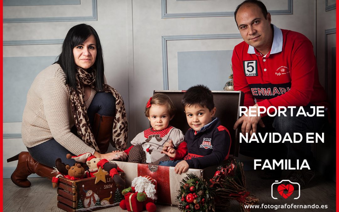 Reportaje de Navidad en familia en El Ejido