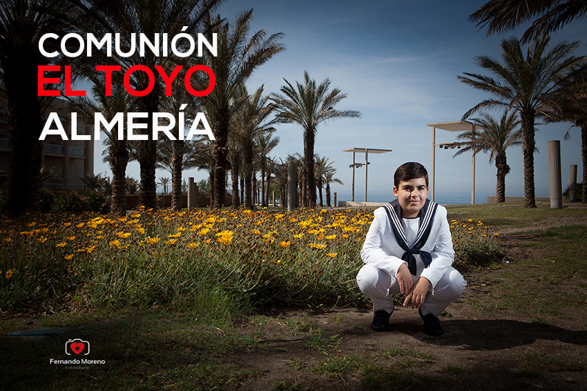 Especificado Revolucionario escucha ▷ Reportaje de Comunión originales en El Toyo Almería.