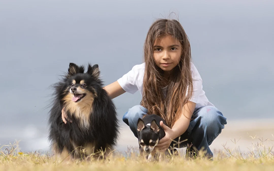 Reportajes de Fotografía Infantil en Exteriores con Mascota